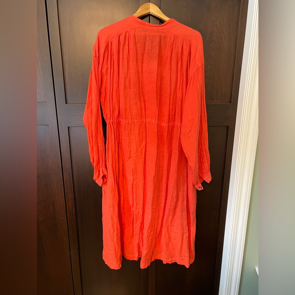 Black Crane Poet Dress - Picture 2 of 5
